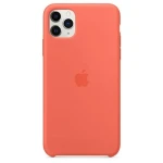 Apple iPhone 11 Pro Max Silicone Case Clementine MX022ZM/A