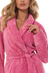 Dámský župan 2413 Camelia candy plus - L&L tmavě růžová 3XL