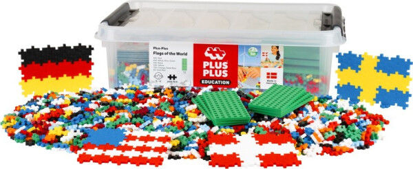 Plus-Plus Box Vlajky 2400 dílků - EPEE Savvi