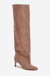 Kozačky na podpatku model 216997 Step in style 37