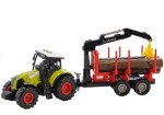 Mamido Traktor s vlečkou na dřevo