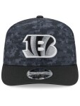New Era Pánská kšiltovka Cincinnati Bengals NFL 2026 Salute to Service 9SEVENTY Stretch-Snap
