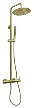 NOVASERVIS - Sprchový set + sprchová baterie Ciriculus, brushed gold NP85-BCK7UBG