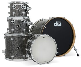 DWe 5-Piece Black Galaxy Finish Ply Shell Kit