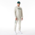 New Era Pánská mikina Milwaukee Bucks NBA Crewneck Sweatshirt Stone Velikost: 2XL