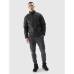 Pánská péřová bunda 4FAW23TDJAM239 20S Černá - 4F černá XL