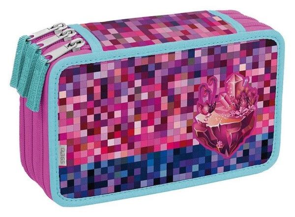 Školní penál třípatrový Craftgirl