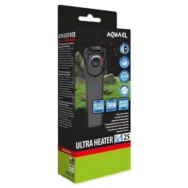 Aquael Ultra Heater DayNight / Topítko do akvária / 25 W / do 25 l (851-335911)