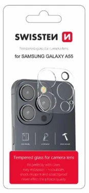 SWISSTEN Ochranné sklo čoček fotoaparátu pro SAMSUNG GALAXY A55 (94500216)