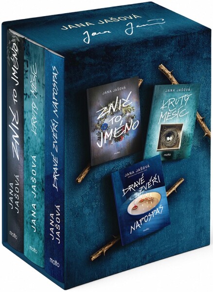 3× Jana Jašová BOX 1-3 (Znič to jméno, Krutý měsíc, Dravé zvěři napospas ) - Jana Jašová