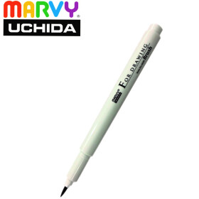 Dokumentní popisovač štětečkový hrot B Marvy For Drawing