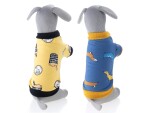 Pogo mikina pro psa s potiskem Barva: Modrá, Délka zad (cm): 28, Obvod hrudníku: 34 - 38 cm