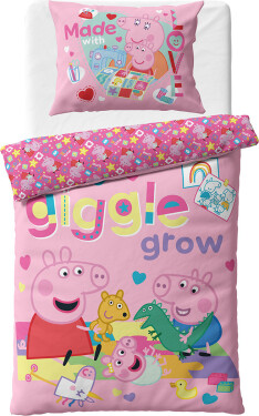 Dětské povlečení Prasátko Pepina Čas na Hraní
