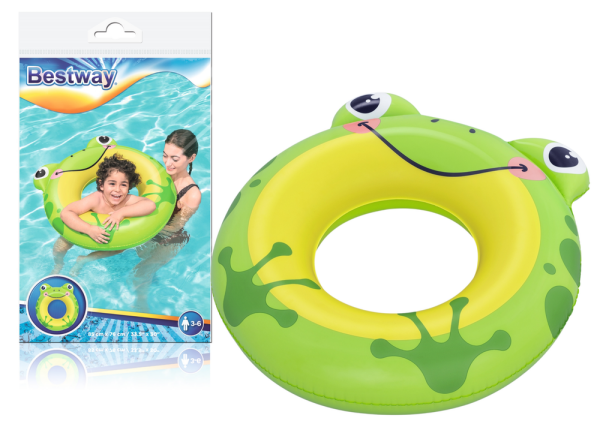 Bestway Bestway Nafukovací kruh do bazénu žába 76x85 cm