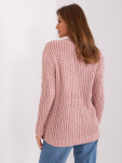 Dámský svetr Jumper BA SW 8001-1.82P růžový - FPrice UNI