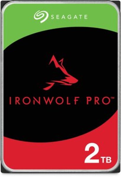 Seagate IronWolf Pro 2TB / NAS 3.5" / SATA III / 7200 RPM / 256MB cache (ST2000NT001)