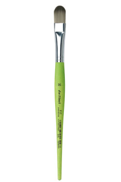 Štětec DaVinci zelený jazýček 375 - 16