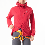 Dámská softshellová bunda MOUNTAIN EQUIPMENT Squall Hooded Jacket Capsicum red