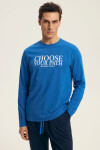 PÁNSKÉ PYŽAMO LOOP 43472 AW25 BLUE-GRENADE M