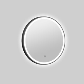 Zrcadlo se senzorem SAT Cool 60x60 cm černá SATZCO60CE SATZCO60CE