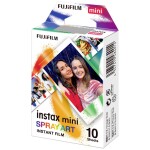 Fujifilm Instax mini evo hnědá / Instantní fotoaparát / LCD / CMOS / 2560 x 1920 / formát papíru 86 x 56 mm / ISO 1600 (16812508)