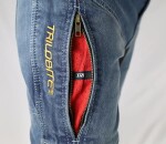 Pánské džíny na moto Trilobite Parado doublelayer Aaa regular fit blue level 2 - 36 / modrá