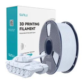 Sunlu PLA+ High-Speed bílá / Tisková struna / PLA / 1,75 mm / 1 kg (PLA+ H-S W)