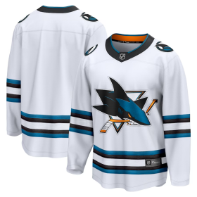 Fanatics Pánský Dres San Jose Sharks Breakaway Away Jersey White Velikost: