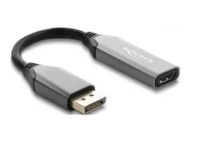 DeLock / Adaptér aktivní / DisplayPort 1.4 na HDMI / 8K / HDR (64366)