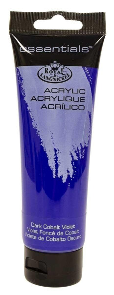 Royal Langnickel Akrylová barva 120ml DARK COBALT VIOLET