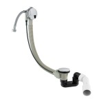 OMNIRES - CGS Sifon vanový automat komplet s napouštěním chrom /CR/ TK152-3.01+64-SCR