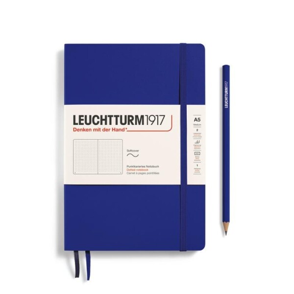 Leuchtturm1917 Zápisník Ink Softcover A5 tečkovaný