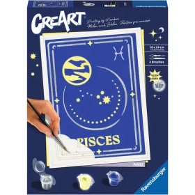 Ravensburger CreArt Znamení Ryby – malování podle čísel