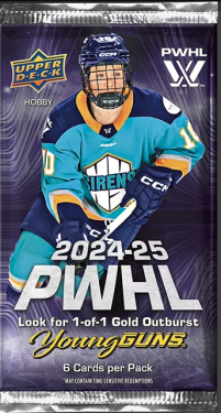 Hokejové Karty NHL 2025 Upper Deck Women’s Hockey PWHL Hobby Balíček