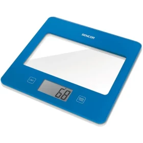 SENCOR SKS 5032BL modrá / digitální kuchyňská váha / max. 5 kg / funkce TARE / dotyk. tlačítka (8590669315031)
