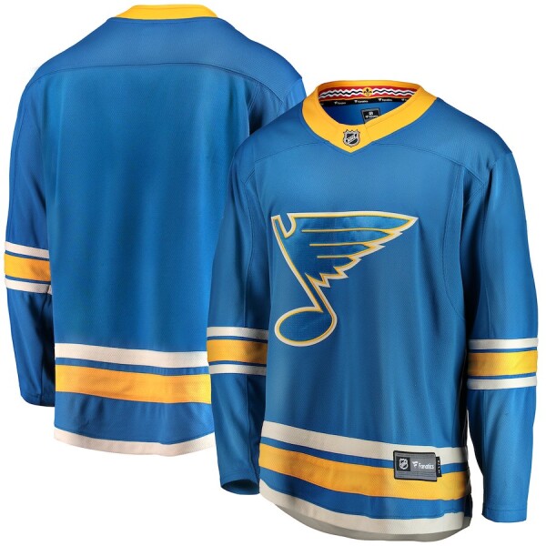 Fanatics Pánský Dres St. Louis Blues Breakaway Alternate Jersey Velikost: