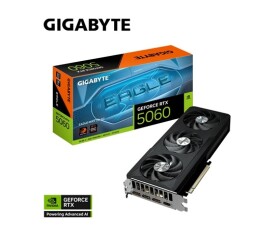 GIGABYTE VGA NVIDIA GeForce RTX 5060 EAGLE MAX OC 8G, 8G GDDR7, 3xDP, 1xHDMI EDF_1706204