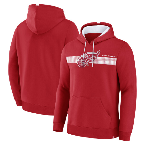 Fanatics Pánská mikina Detroit Red Wings NHL Wrist Shot Hoodie Velikost: L