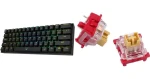 Redragon K630 DragonBorn černá / Herní klávesnice / mechanická / Outemu Red / RGB / USB / US layout