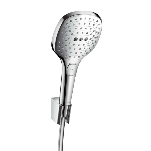 HANSGROHE - Raindance Select E Set sprchové hlavice, 3 proudy, držáku a hadice, chrom 26720000