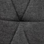 Jídelní židle, šedá, látka, CT-285 GREY2