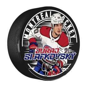 FansArena Puk Juraj Slafkovský #20 Montreal Hockey Town Exclusive Collection (Montreal Canadiens NHL)
