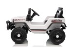 Mamido Elektrické autíčko Speed Offroad bílé | 4x45W | EVA kola | 12V 7Ah | EKO kůže