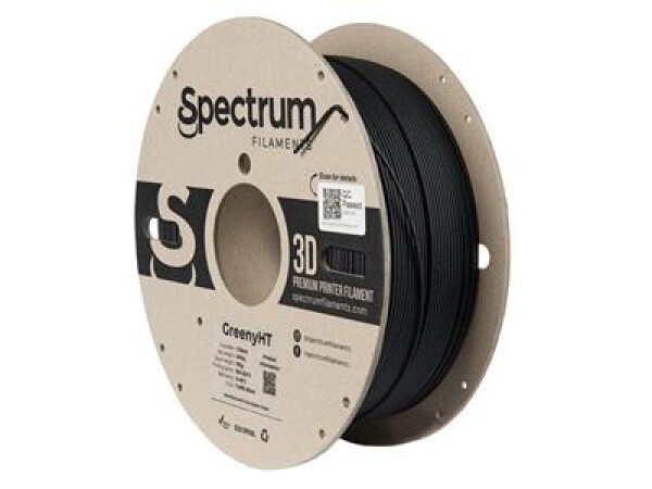 Filament Spectrum GreenyHT 1.75mm Traffic Black 1kg