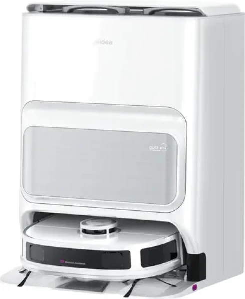 Midea V12 W bílá / Robotický vysavač / 5200 mAh / 5000 Pa / 78 dB / Amazon Alexa Google Assistant (100002070277)