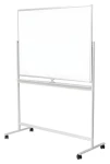 LogiLink Mobilní magnetická tabule bílá / Tabule / 120x170 cm / hliníkový rám / otočná kolečka (EO0064)