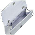 Módní dámské psaníčko Michelle Moon Rivex, stříbrné