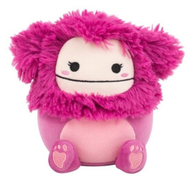 Squishmallows Růžový Bigfoot - Nanette 13 cm