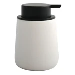MSV MAONIE dávkovač mýdla bílo-černý / keramika / 350 ml (3700703918523)