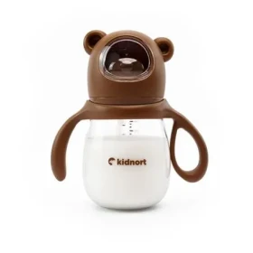 Kidnort Jordbaer Kojenecká lahev 240ml 6m+ hnědá (KID000041)